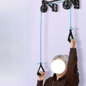 오십견운동 도르레운동기구 근육 압축 쇼바 훈련 팔돌리기