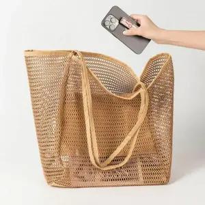 비치백 가방 물놀이 수영장 메쉬 대용량 초경량