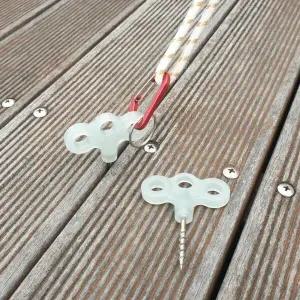 스크류팩 타프 야광데크팩 텐트 스크류 나사팩