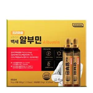 프리미엄 오한진의 백세 알부민 33g 30개입