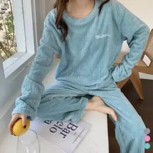 세트 잠옷 수면잠옷 극세사 수면바지 FD-0174 상하의 잠옷바지