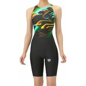 아레나 여자 공인 선수용 반전신 수영복 5부 O165746