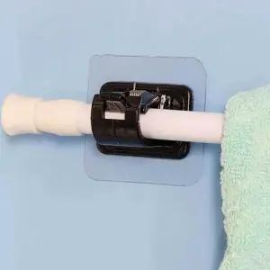 커튼 봉 후크 블랙 커튼봉홀더 압축봉행거 압축봉홀더 WEC9E14