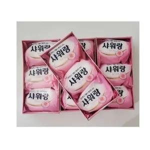 샤워랑 핑크로즈 130g 3개입 4세트 무궁화 목욕비누 비누바 중성 클렌징 가정용 욕실용품 세안제 거품 알뜰