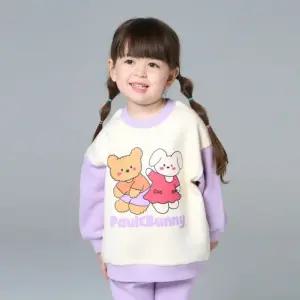 기모폴버니세트 유아상하복키즈운동 트레이닝 등원 어린이상 등원룩 겨울상 가을