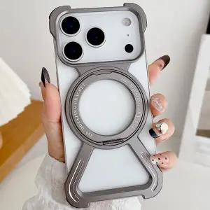 아이폰17 17에어 17프로 17프로맥스 맥세이프 링 브래킷 방열 프레임리스 핸드폰 케이스