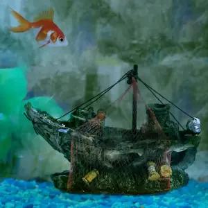 워터월드 수족관 난파선 장식어항품 꾸미기 소품 수조 장식품 수조품
