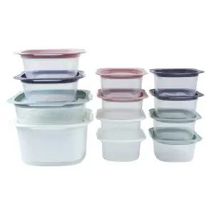 플라스틱 밀폐용기 쿡플러스 점보세트 5호 438300밀폐 냉장보관 식품 밀폐통 다용도 주방정리 반찬 위생밀