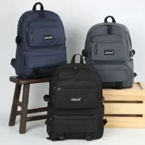 학생 트랜디 백팩 캐주얼 책가방 남자 여자 입학선물 확장형 대학생가방 학원가방 고등학생 스트릿 크로스