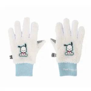 포차코 덤블 손가락 터치 장갑 S 782900유아동 오지 캐릭터 귀여운 겨울 털장 여아