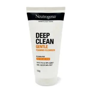 뉴트로지나 저자극약산성 딥클린 젠틀포밍클렌저 150g저 폼저 폼징 거품 세안제 지성 클렌저 징폼 클렌 오