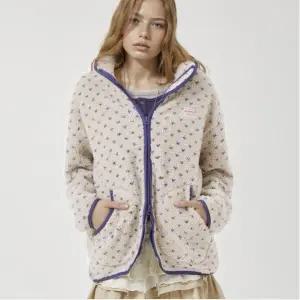 여성 도트 패턴 후리스 재킷 (WHMZF4V61F)