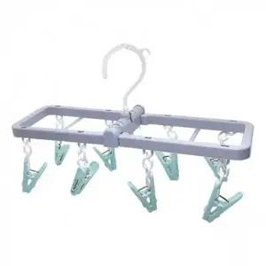 ( )폴딩 슬림 빨래 건조대 양말 속옷 여행용 빨래집게