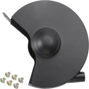 하핑턴 벤치 그라인더 휠 내부 및 외부 우측 가드 커버 9.84인치 탄소강 슈라우드 세트 폴리셔 블랙