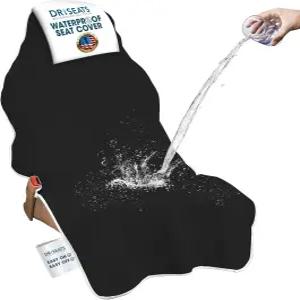 드라이 시트 방수 카시트 커버 - 자동차 트럭 SUV의 앞좌석을 위한 미끄럼 방지 백이 있는 프리미엄 스웨트