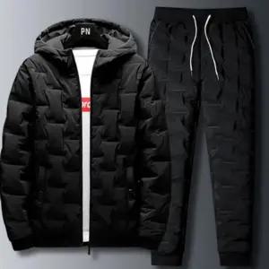 남성 겨울 운동복 패딩 점퍼 바지 팬츠 작업복 세트 겨울 복 밴딩팬츠 기모 남자 코디 바지 작업