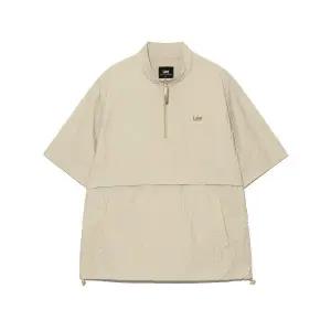 매장정품 리 LEE 나일론 반팔 아노락 라이트 베이지 LE2502JK11IE 142502