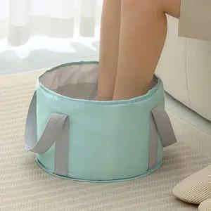 풋워시 접이식 족욕기 소형 휴대용 발목욕 족탕기