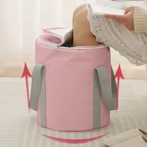 풋워시 접이식 족욕기 플립형 휴대용 발관리 각탕기