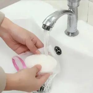 (색상 비누망 개별포장)비누거품망 한약파우치 비누주머니