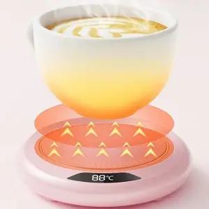 히팅 컵워머 발열컵받침 USB허브 커피 온열스토브