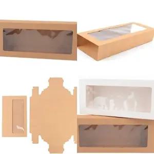 직사각 창 선물케이스 디퓨저포장상자 캔들포장박스