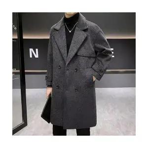 토르 남성 정장 칼라 모직 코트 겨울 캐주얼 OPH4
