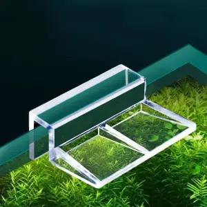 어항분리 칸막이 뚜껑 거치대 홀더 6mm 12mm 받침 6p 6개입 고정클립