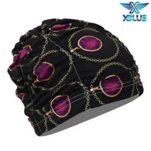 XBLUE 아쿠아로빅 나염 수모 수영모 Z22969 취미생활