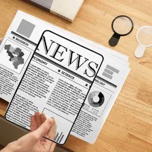 PVC 노안 뷰어 휴대용 독서용 휴대용확대경 세트 3배율 책갈피 휴대용카드