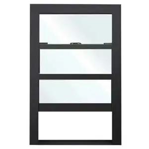 알루미늄 상하 슬라이딩 창문 프레임 50mm 두께 환기창