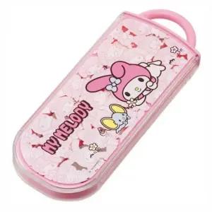 숨바꼭질 슬라이드 수저 포크 도시락 식사 도구 케이스