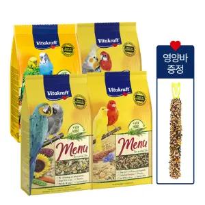 비타크래프트 메뉴 왕관 잉꼬 카나리아 앵무새 사료