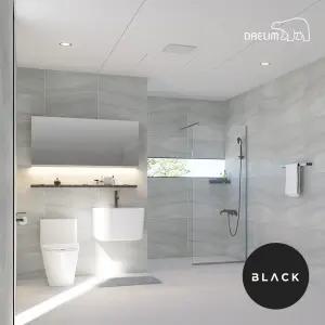 ~1/31 26만 상당 비데 증정하이엔드 블랙 포세린 로톤도 LED 와이드플랩장