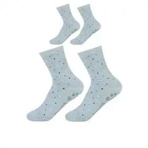 실버케어 여성용 미끄럼 방지 양말 YH-004 X 2켤레