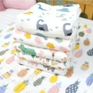 순면 6겹 신생아 유아 소아 출산 선물 거즈 이불 블랭킷