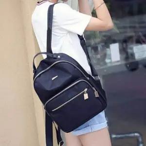 (선택 블랙)직장인 여성 백팩 블랙 대학생 가방 캐주얼 출근룩