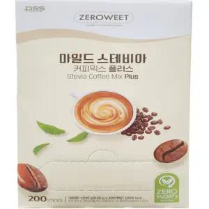 펄세스 마일드 스테비아 커피믹스 플러스 9.65g x 200입