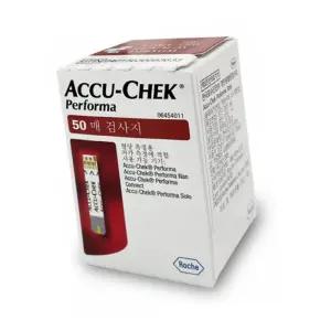 아큐첵 퍼포마 혈당검사지 50P 혈당시험지