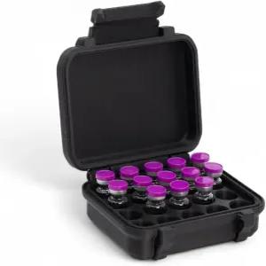 펩타이드 바이알용 3ml 20 바이알 케이스 견고한 냉장고 및 냉동고 안전