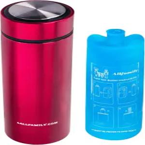 4ALLFAME 노매드 인슐린 여행 케이스 쿨러 - 48H 비전기 TSA 경량 설계로 승인 약물용 공기 친화적이고