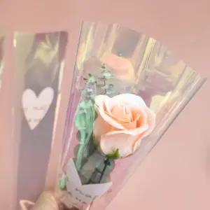 인기템 미니 꽃다발 포장지 신상품 10장 홀로그램