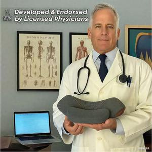 목마사지베게 에메카 3-in-1 온열 경추 압박 베개, 마사지 진동