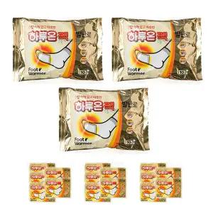 하루온 발핫팩 15팩(30장) 붙이는미니 핫팩 깔창