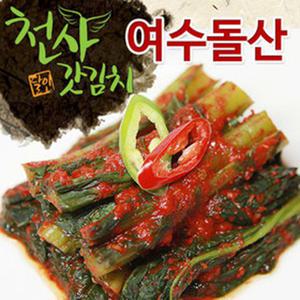 50년전통 여수 돌산 달인 천사 갓김치3kg