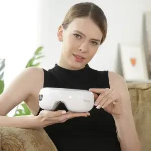 온바디 아이샘 무선 온열 눈마사지기 찜질 눈찜질기 관자