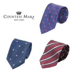 [카운테스마라](센텀시티점)선물하기 좋은 포인트 실크 넥타이 48종 택1