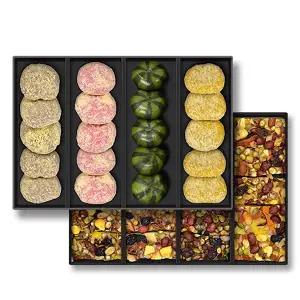 [사임당푸드영농조합][사임당] 설날 떡세트(2단구성) 찹살떡+인절미+수박떡+영양찰떡