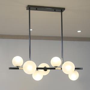 버블 7등 펜던트(흑크롬) / 식탁등 주방등 포인트조명 인테리어조명