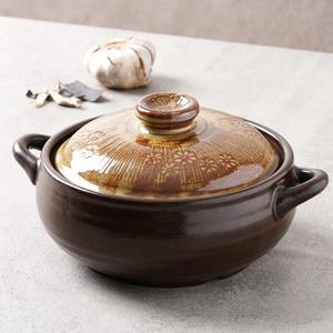 친환경 보령 머드 뚝배기 2호 계란찜 된장 찌개 냄비